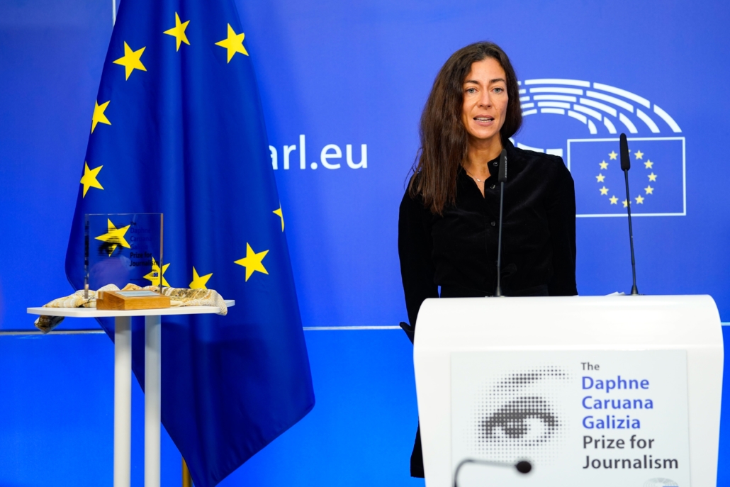 Daphne Caruana Galizia journalism prize goes to Pegasus Project, News